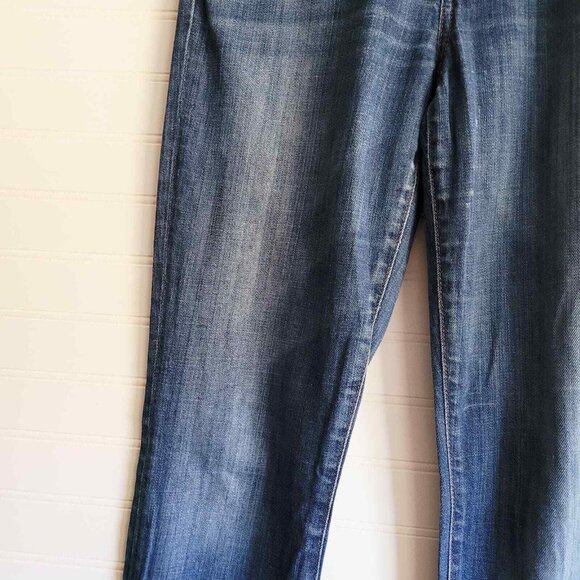 Joe's Jeans Womens Size 27 Cigarette Fit Distressed Medium Light Wash Straight - Picture 2 of 9